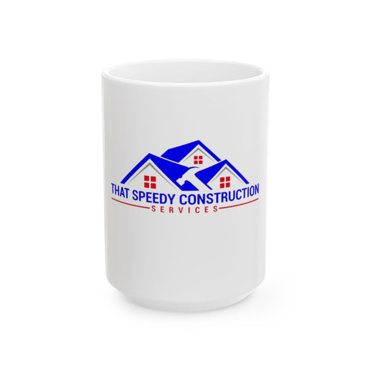 Mug en céramique personnalisable Speedy - 325 ml et 445 ml