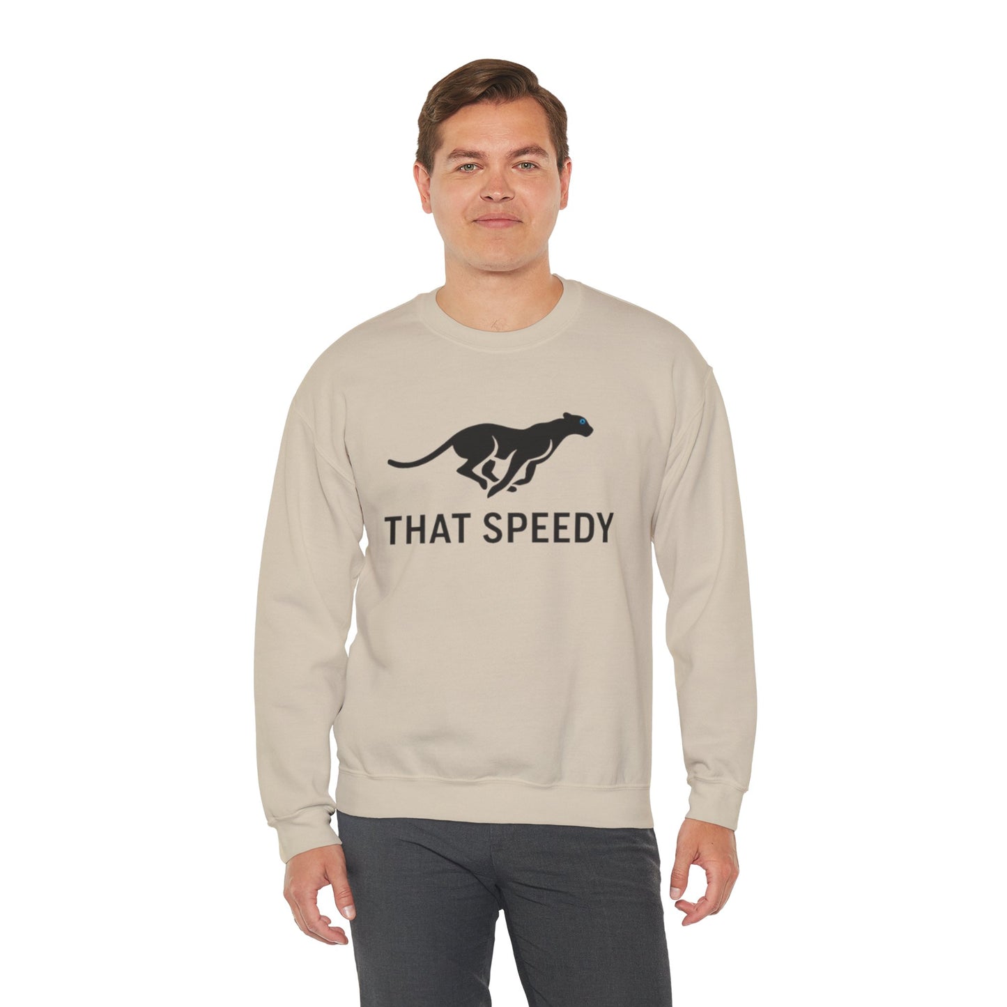 That Speedy Greyhound Crewneck Sweatshirt