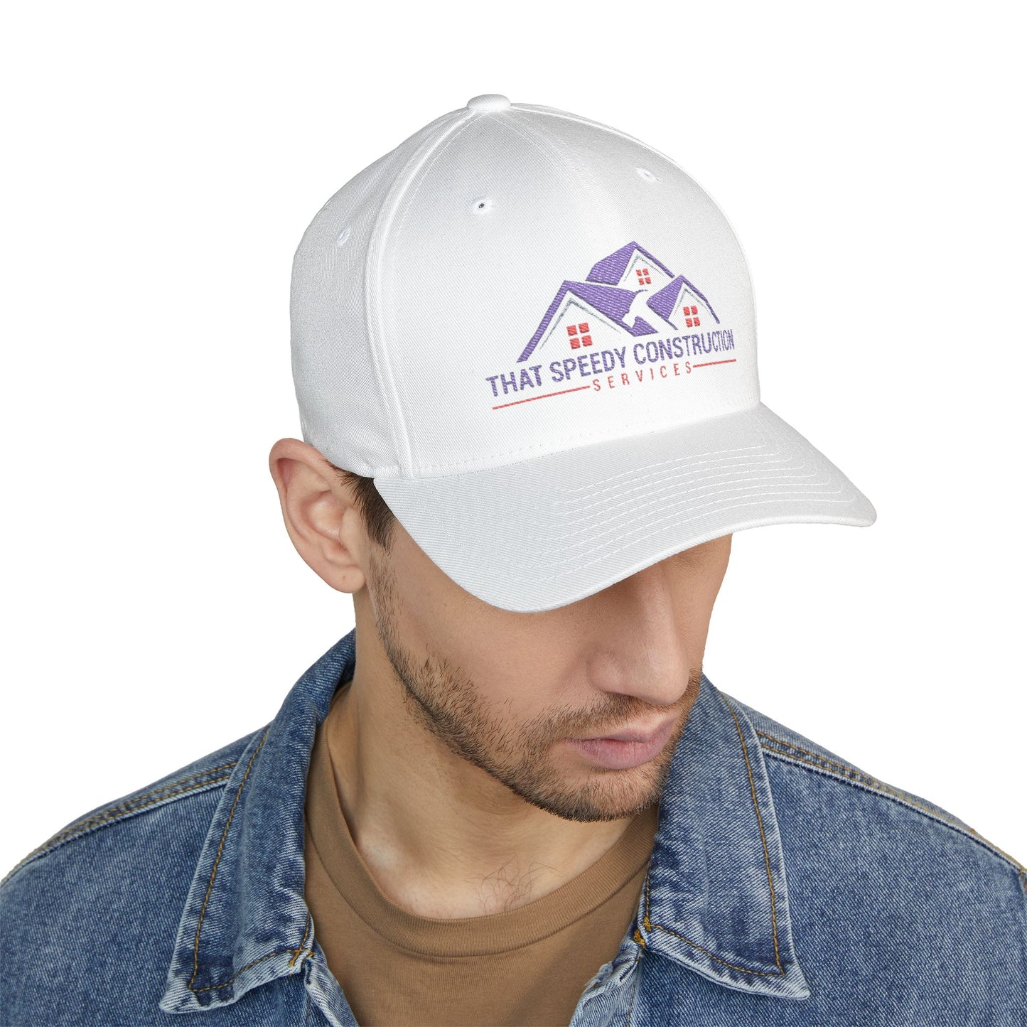 That Speedy Closed-Back Structured Cap (Embroidery)