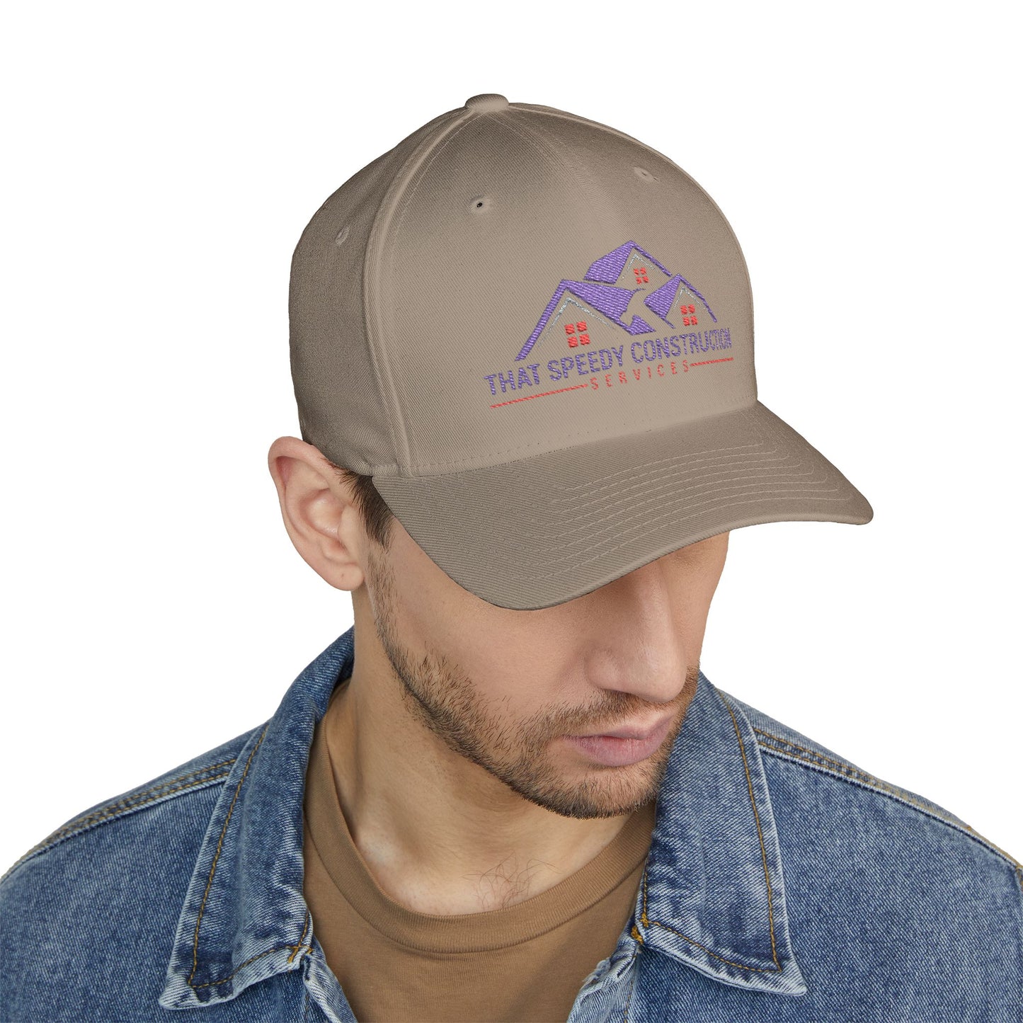 That Speedy Closed-Back Structured Cap (Embroidery)