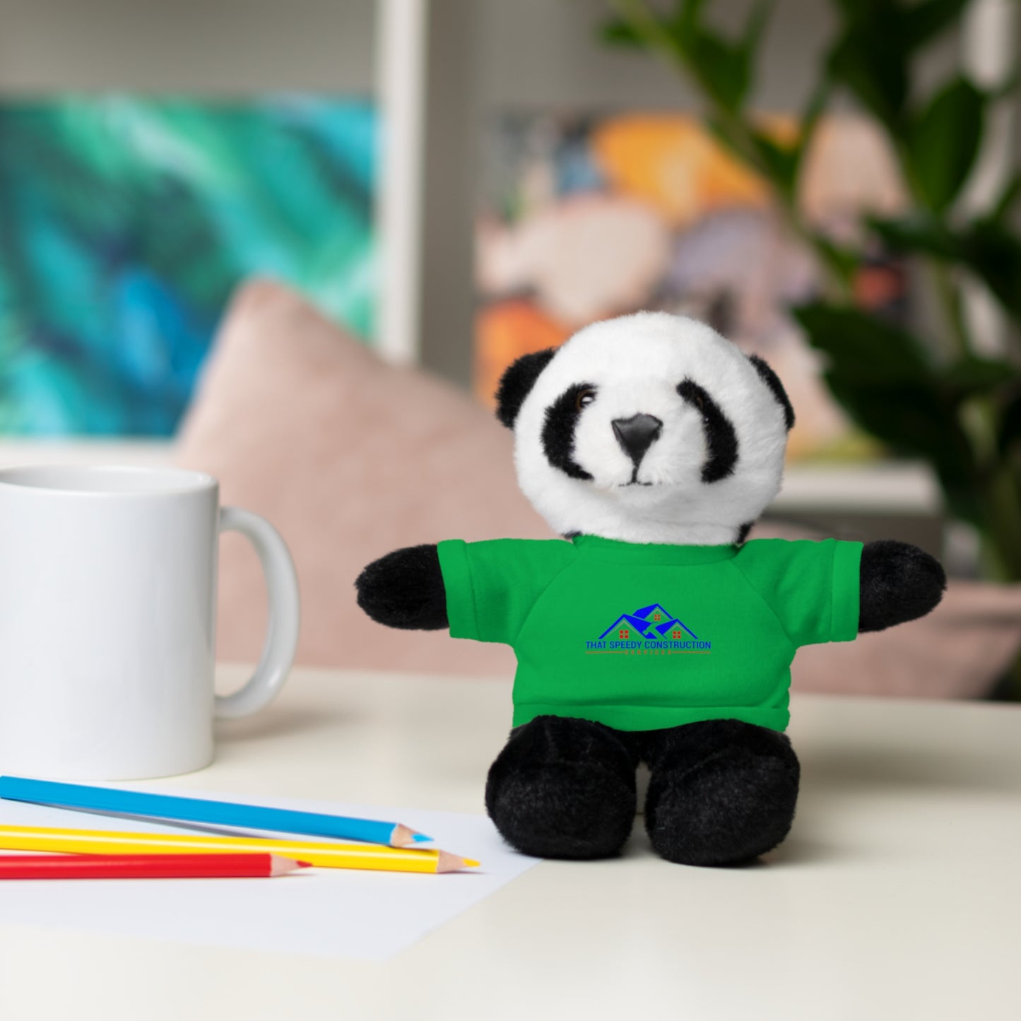 That Speedy Customizable Stuffed Animal with T-Shirt