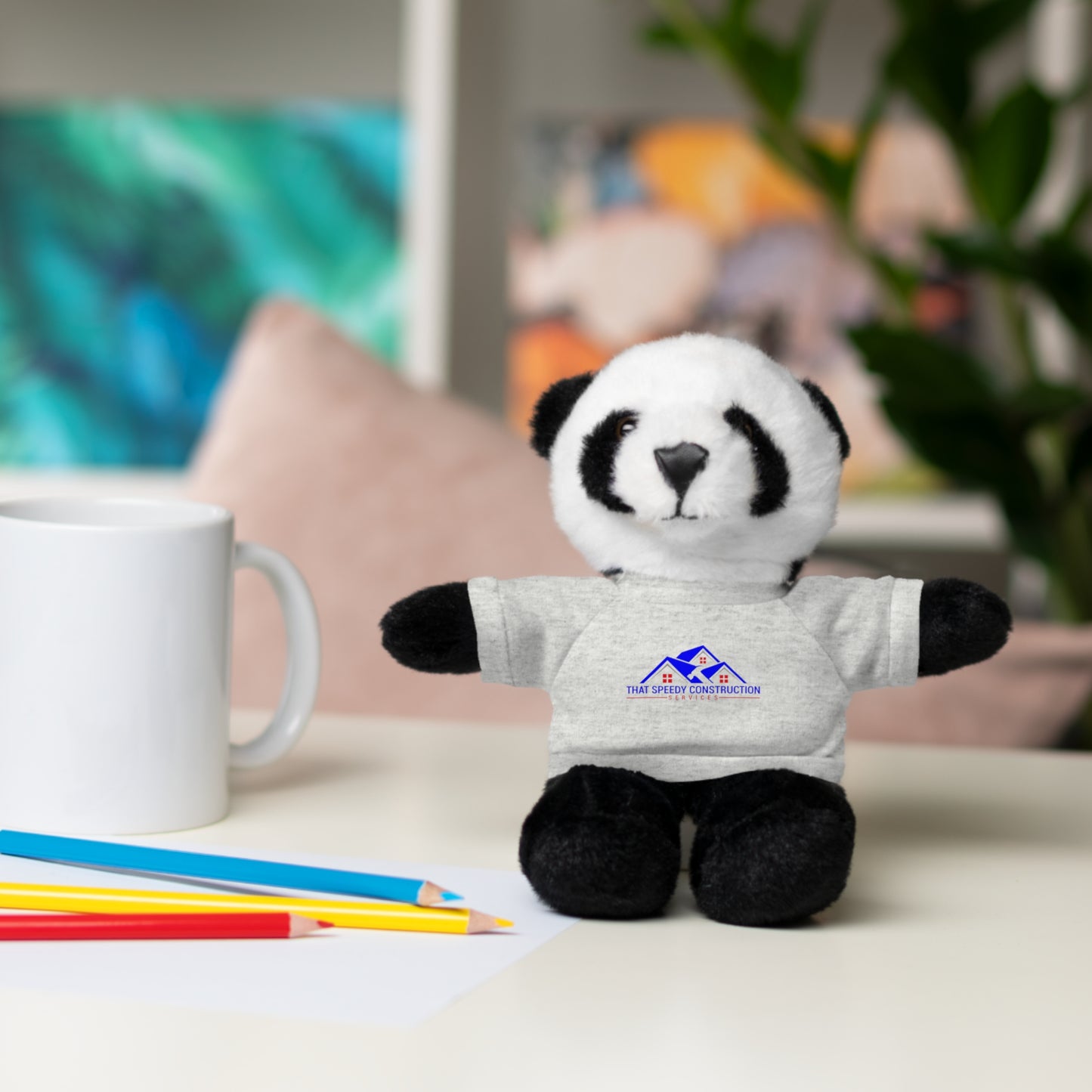 That Speedy Customizable Stuffed Animal with T-Shirt