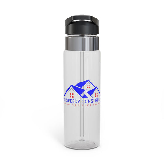Speedy Construction Sport Bottle - 20oz Tritan Water Bottle