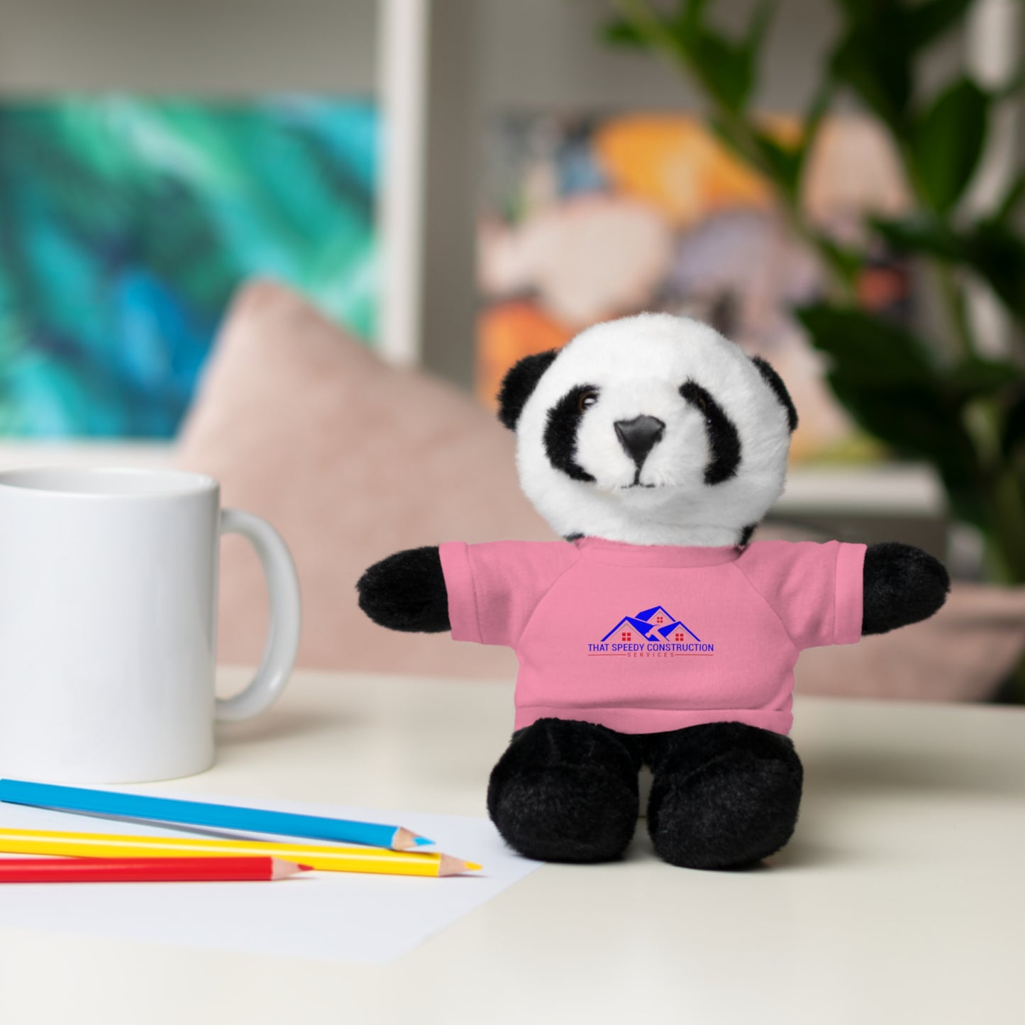 That Speedy Customizable Stuffed Animal with T-Shirt