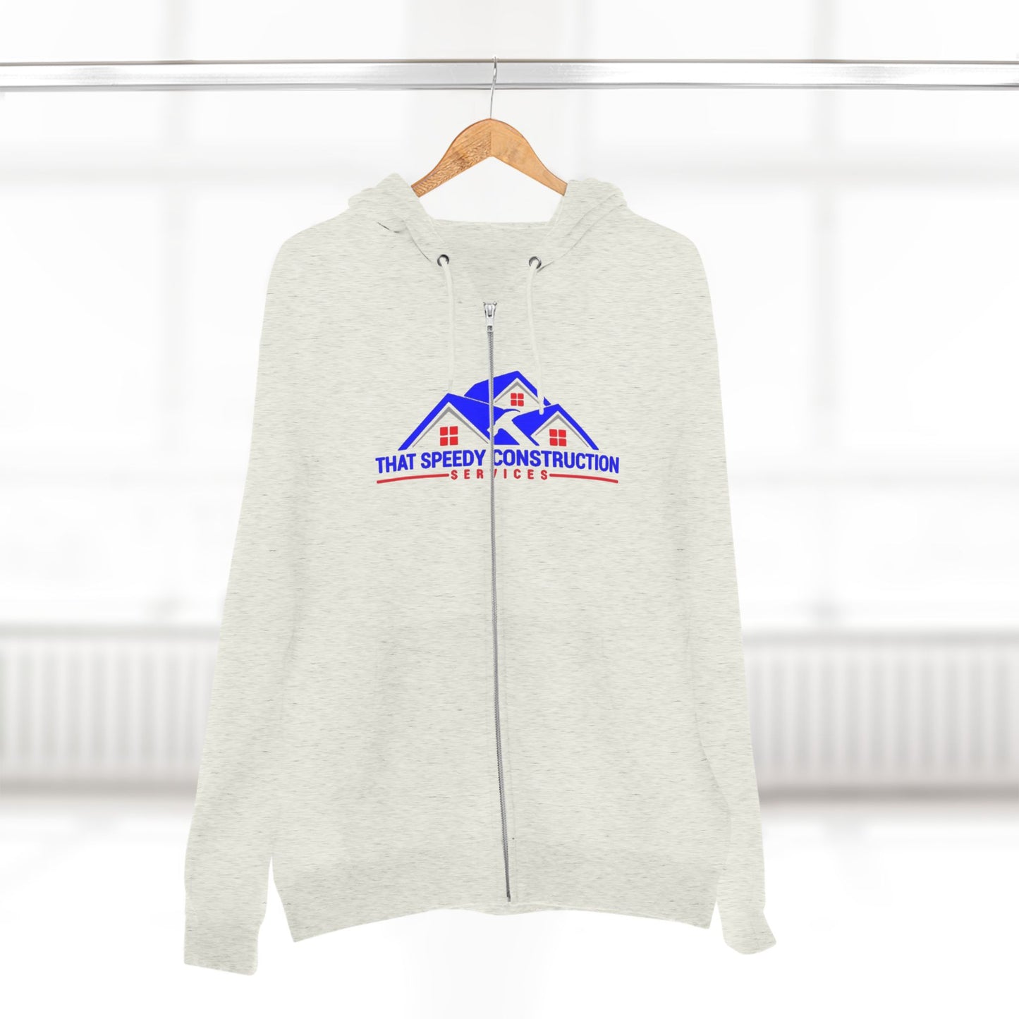 That Speedy Construction Unisex Zip Hoodie - Comfortable Workwear