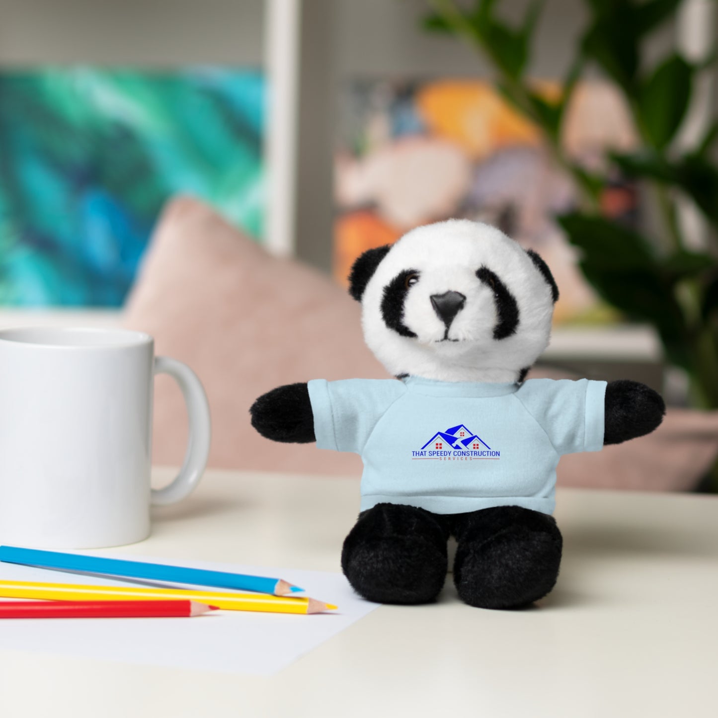That Speedy Customizable Stuffed Animal with T-Shirt