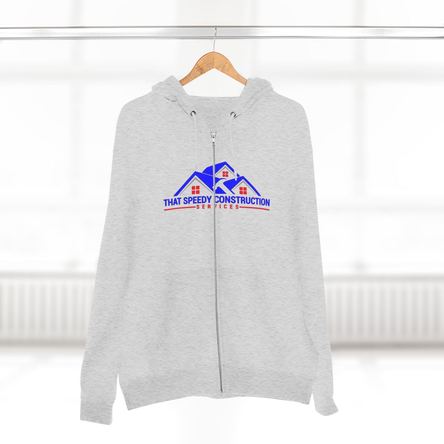 That Speedy Construction Unisex Zip Hoodie - Comfortable Workwear