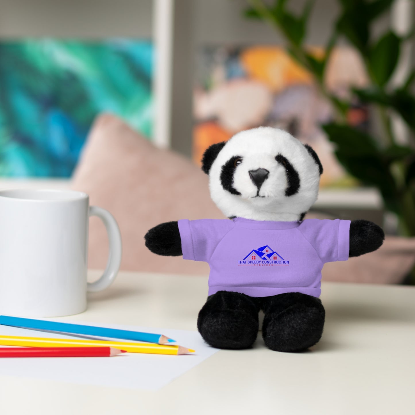That Speedy Customizable Stuffed Animal with T-Shirt