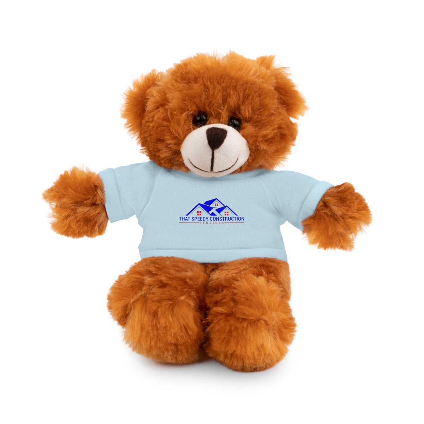 That Speedy Customizable Stuffed Animal with T-Shirt