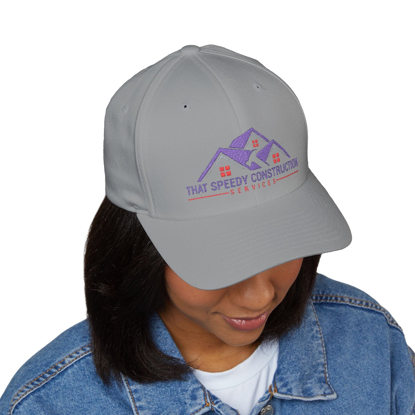 That Speedy Closed-Back Structured Cap (Embroidery)
