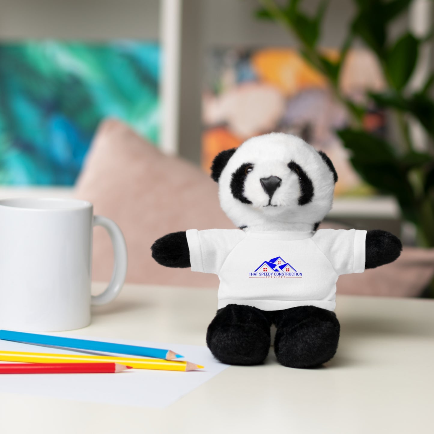 That Speedy Customizable Stuffed Animal with T-Shirt