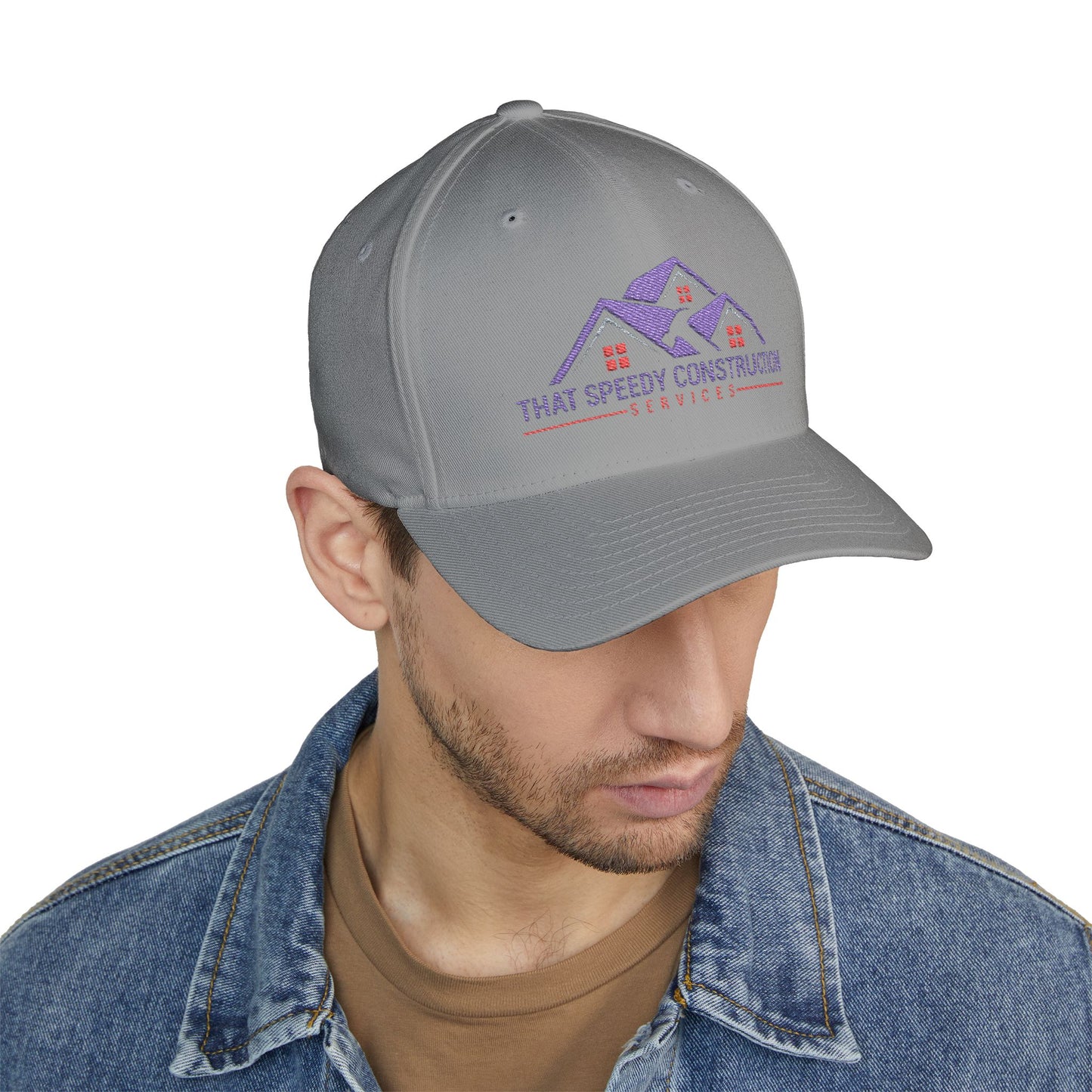 That Speedy Closed-Back Structured Cap (Embroidery)